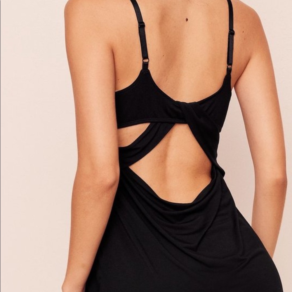 Adore me black nightgown small new with tag